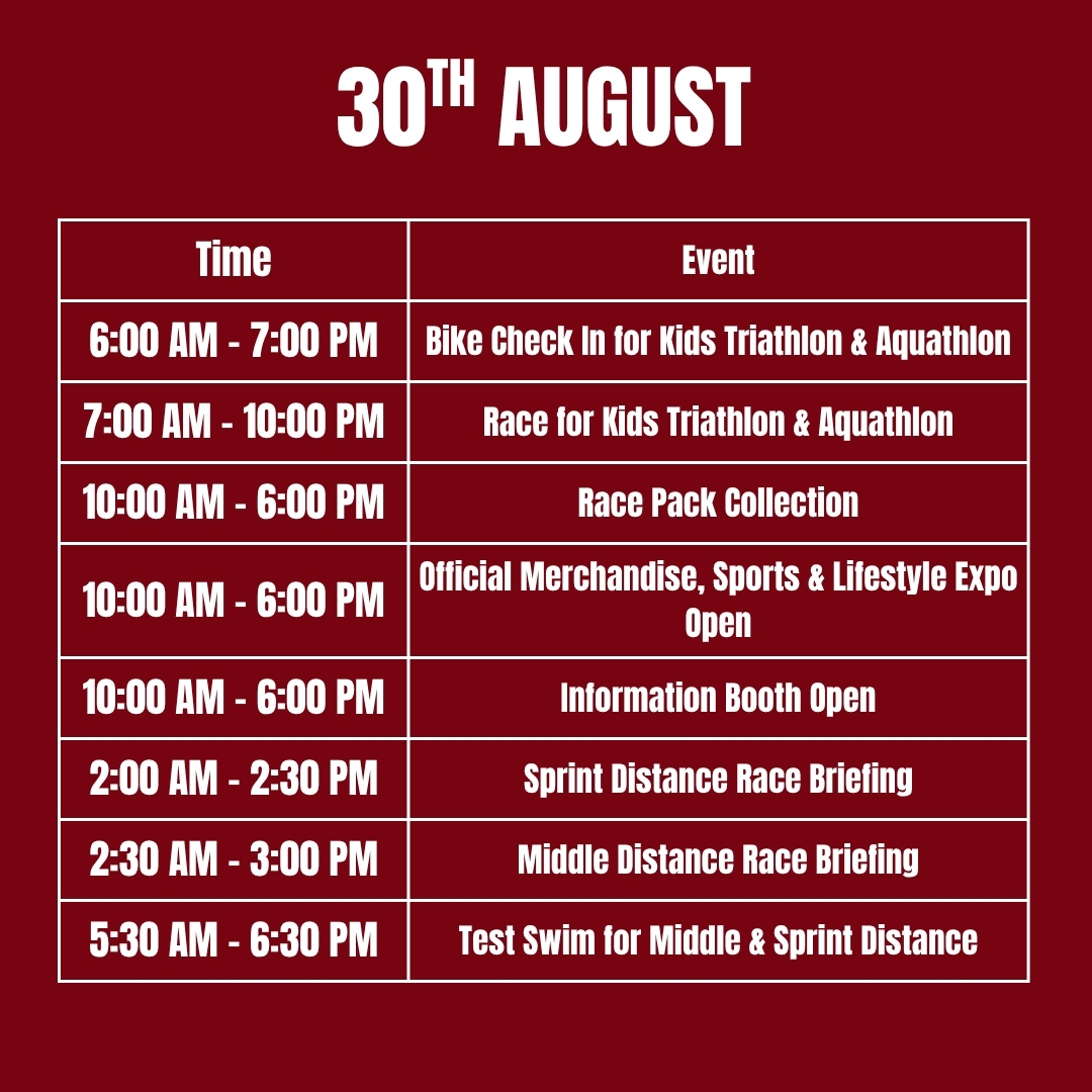 Time Schedule