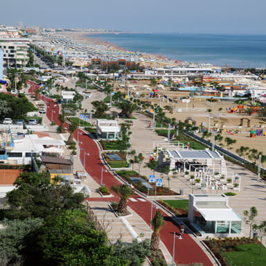 Riccione promenade